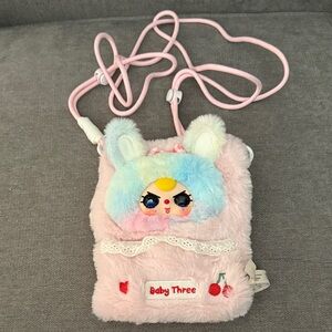 Baby Three Pink and Blue Kids Accessory Bag